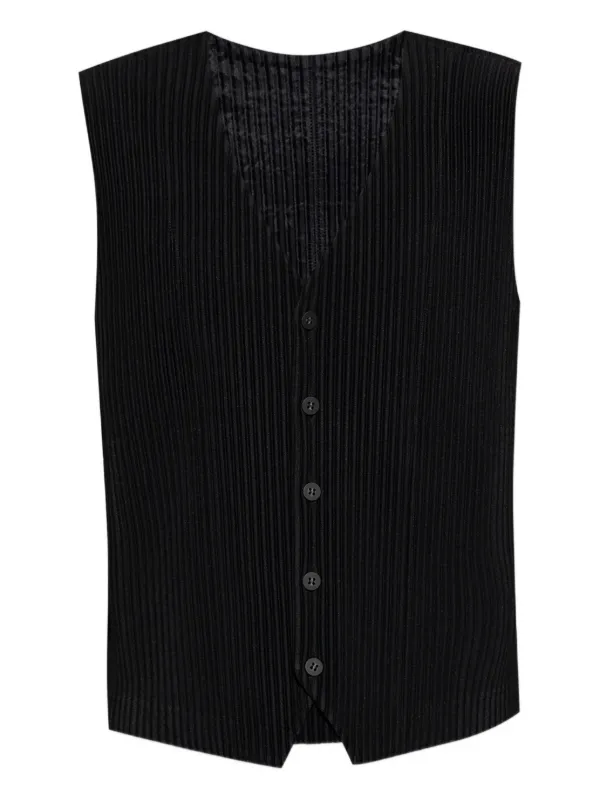 HOMME PLISSE ISSEY MIYAKE プリーツベスト
イッセイ Homme Plissé Issey Miyake プリーツ ベスト | ブラック | FARFETCH JP