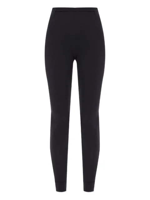Issey Miyake speckled elastic-waistline leggings