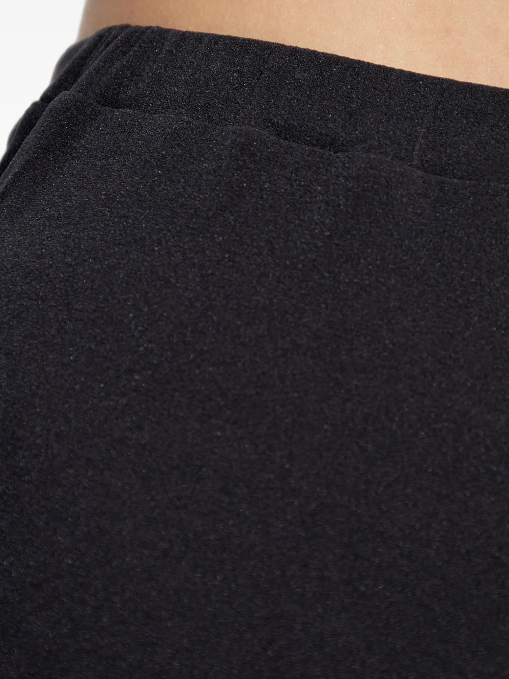 Issey Miyake Speckled Elastic-waistline Leggings In Black