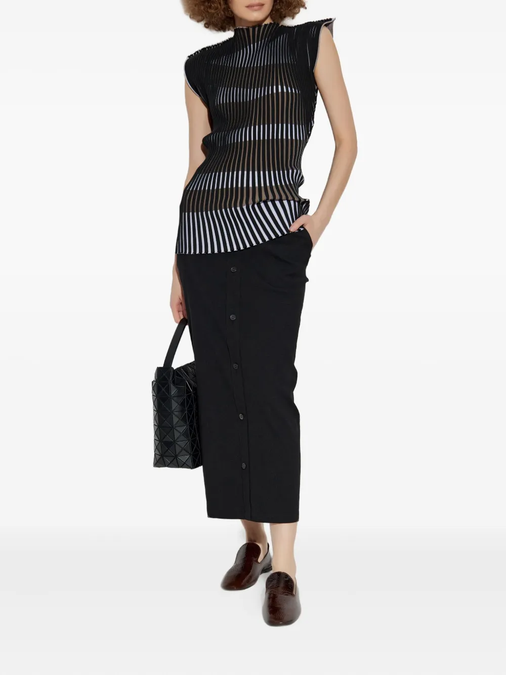 Issey Miyake Like torso like shirt buttoned skirt | Pencil Skirts | Image 2