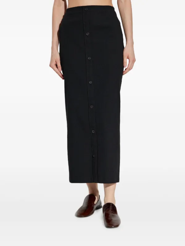 Issey Miyake Like Torso Like Shirt スカート | ブラック | FARFETCH JP