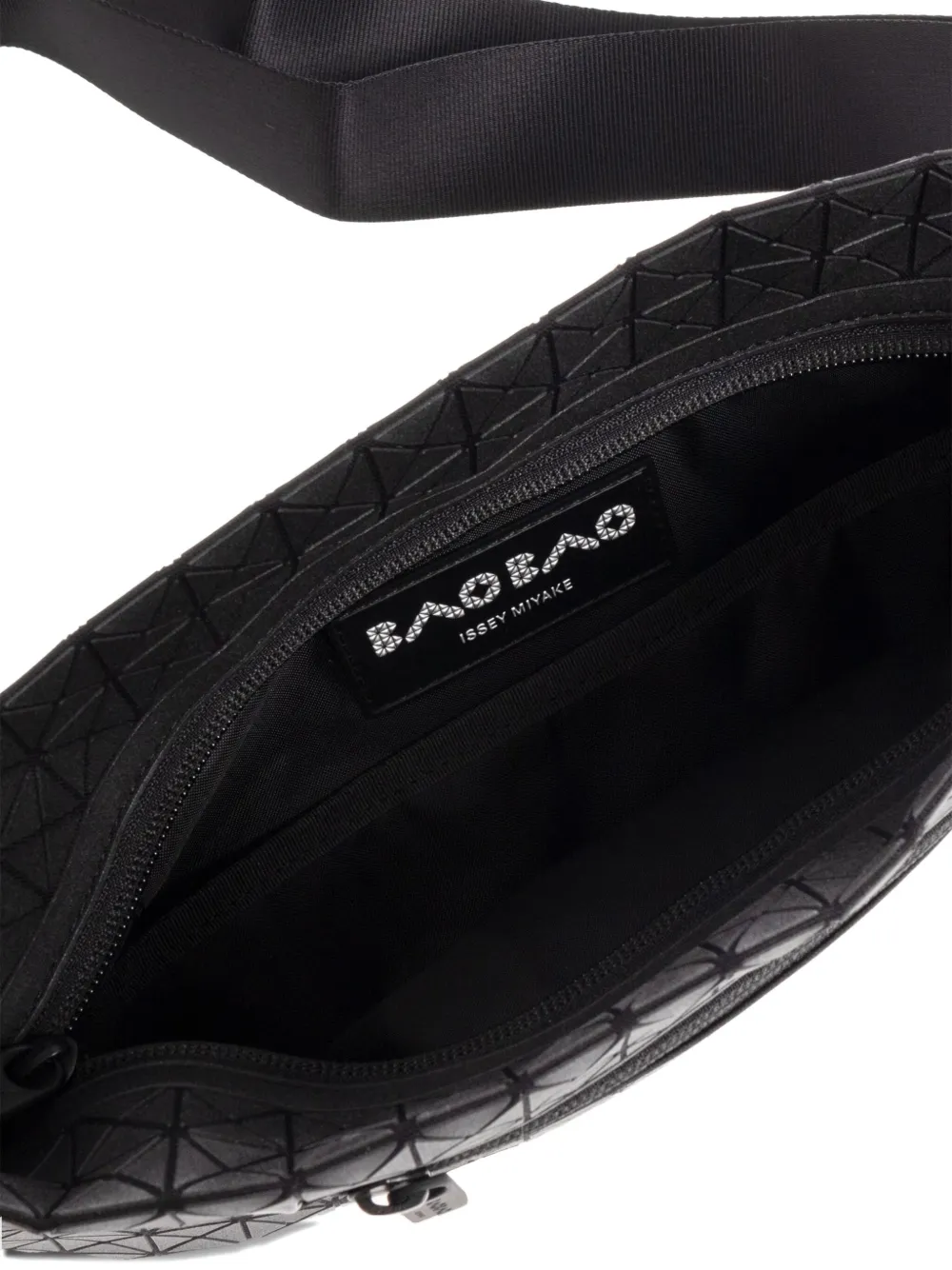 Bao Bao Issey Miyake Geometric-pattern Belt Bag In Black