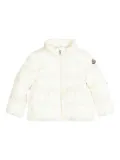Moncler Enfant Joelette quilted logo-patch padded jacket - White
