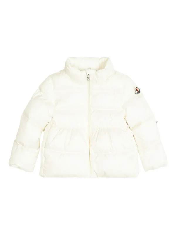 モンクレール キッズジャケット ホワイト Moncler Enfant Joelette パデッドジャケット | ホワイト