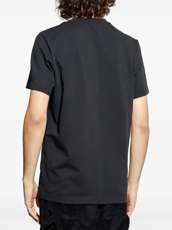 Moncler logo-printed Cotton T-shirt | Blue | FARFETCH