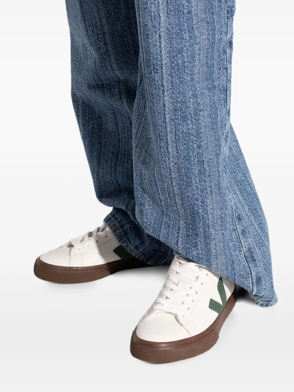 VEJA Campo leren sneakers Wit