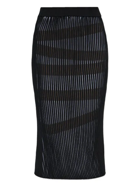Issey Miyake falda a rayas