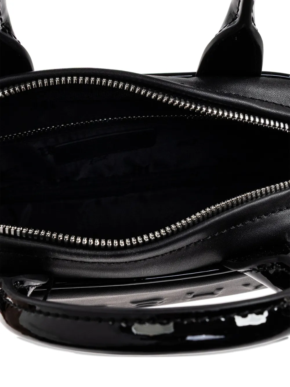 Misbhv Embossed Logo Top-handle Tote Bag In Black