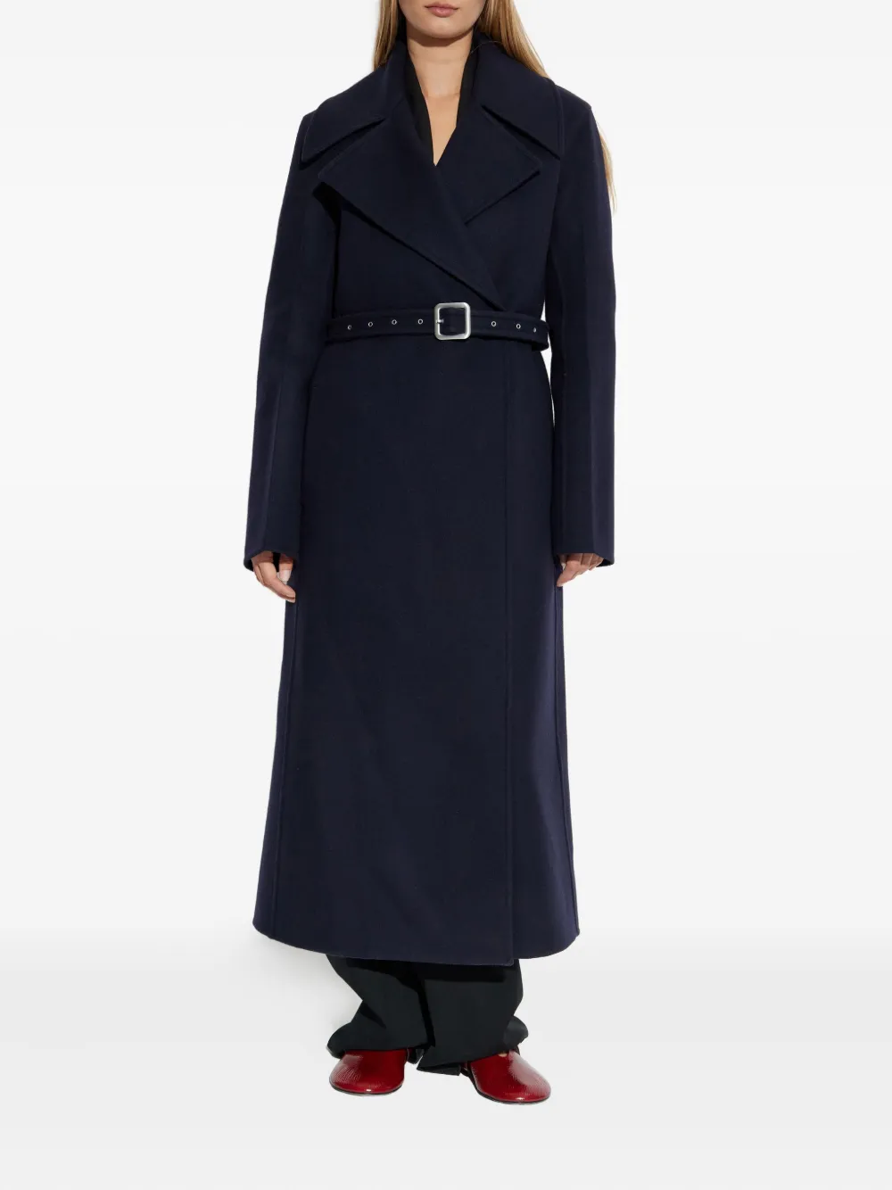 Jil Sander belted coat | Single Breasted Coats | Image 2