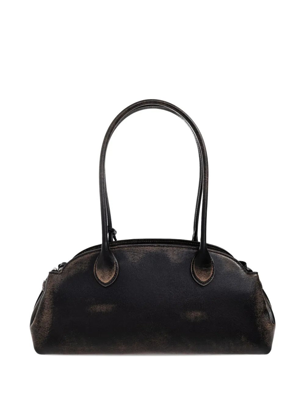 Coach Empire Leather Key-charm Tote Bag In Brown