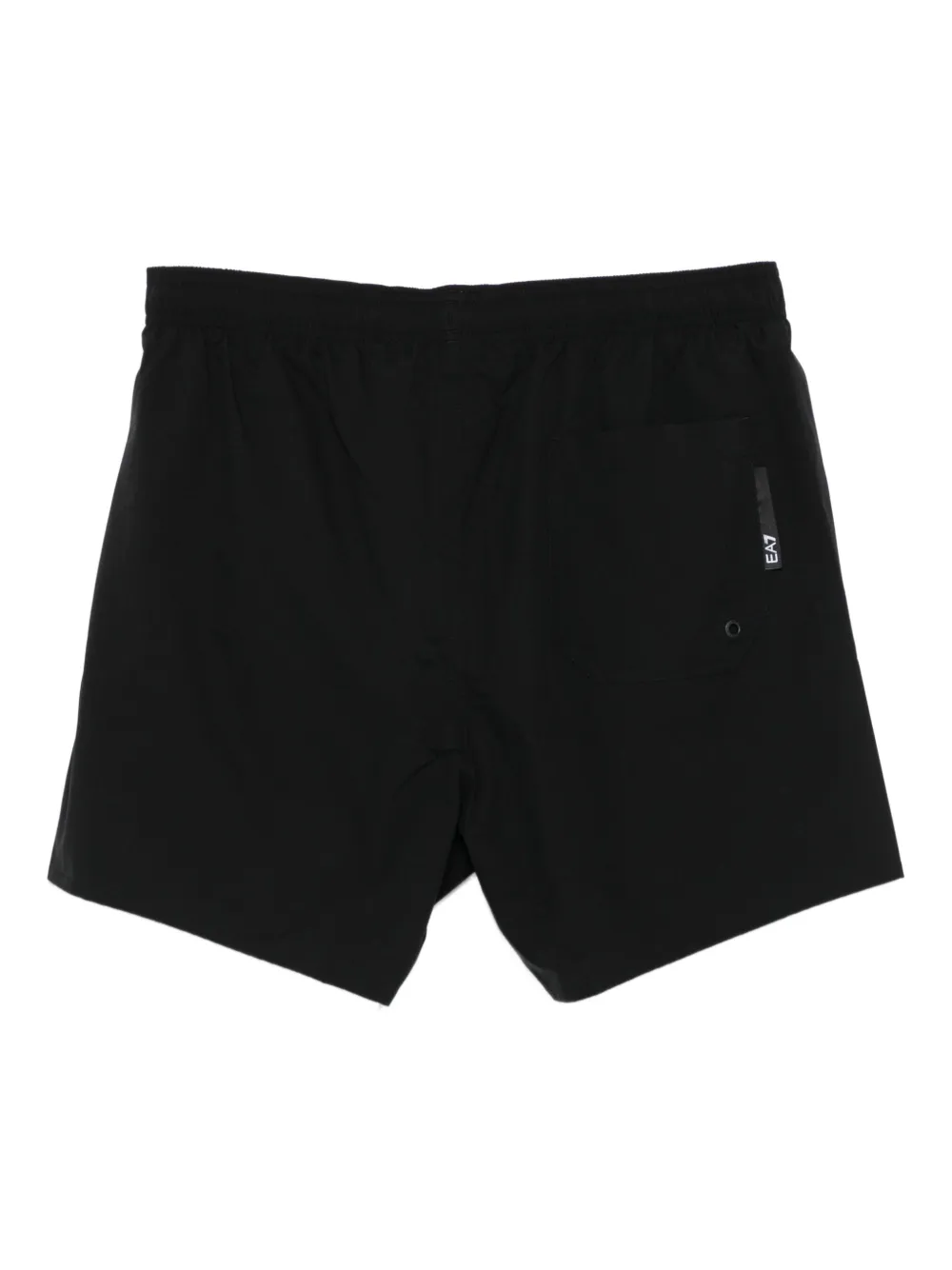 Ea7 Emporio Armani drawstring swim shorts Zwart
