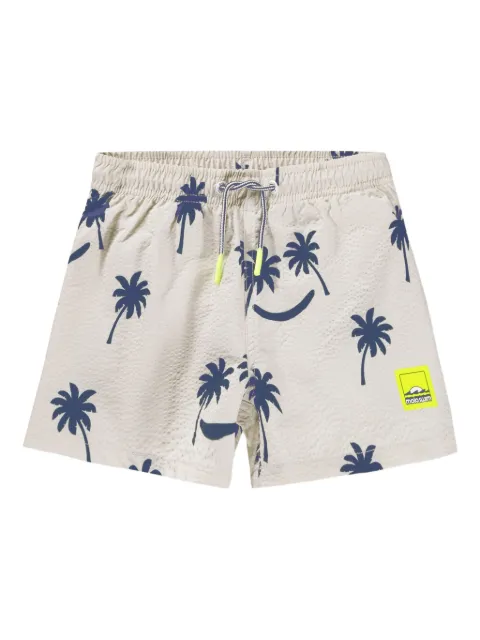 Molo Niko badeshorts med palmetrætryk