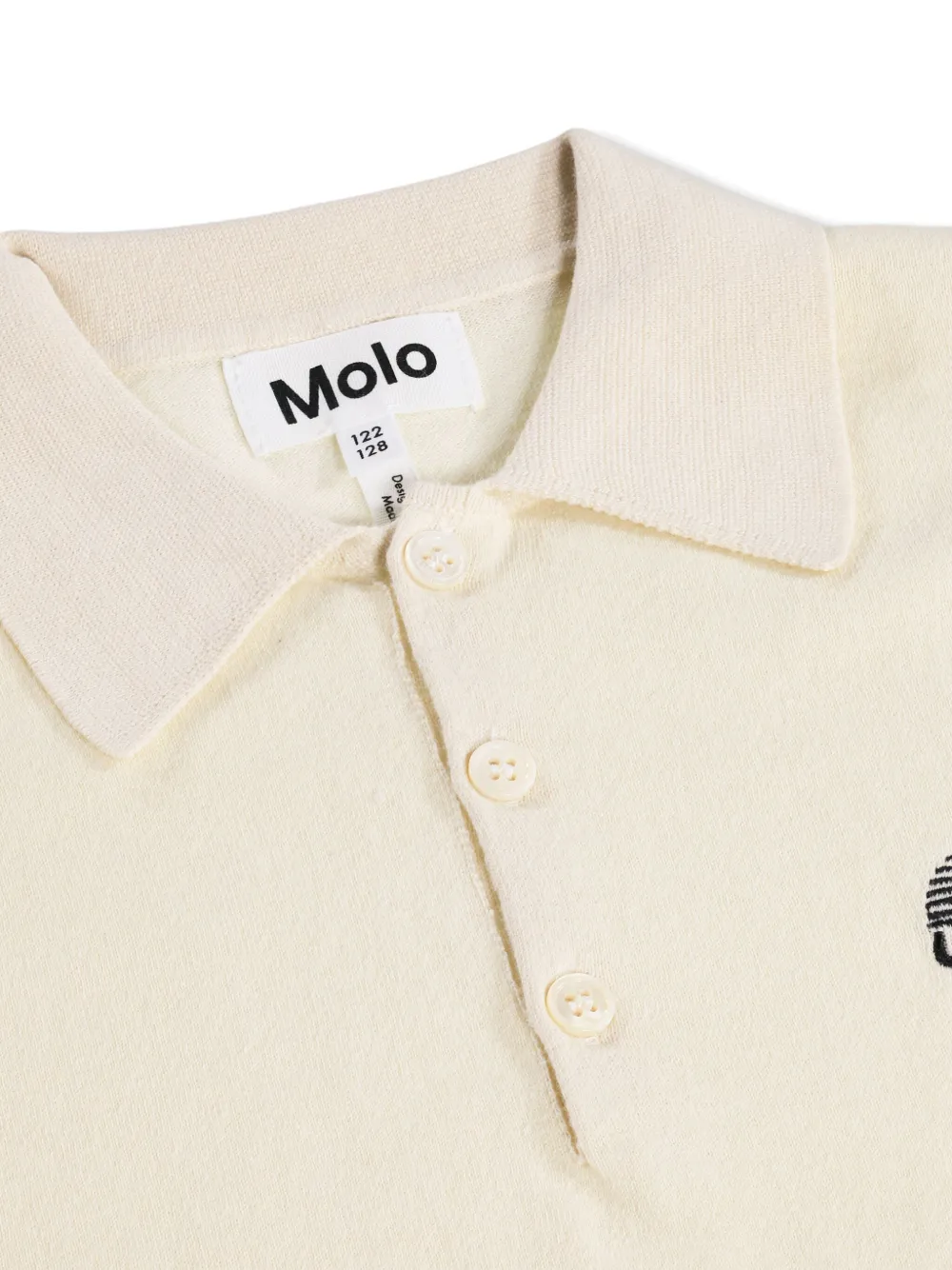 Molo Brooks poloshirt Wit