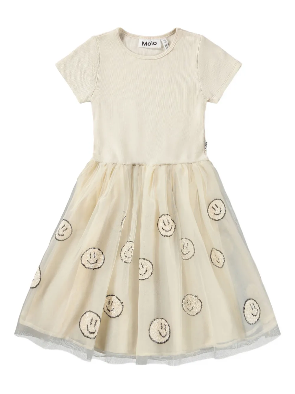 Molo Abito Cyrusila con paillettes - Toni neutri