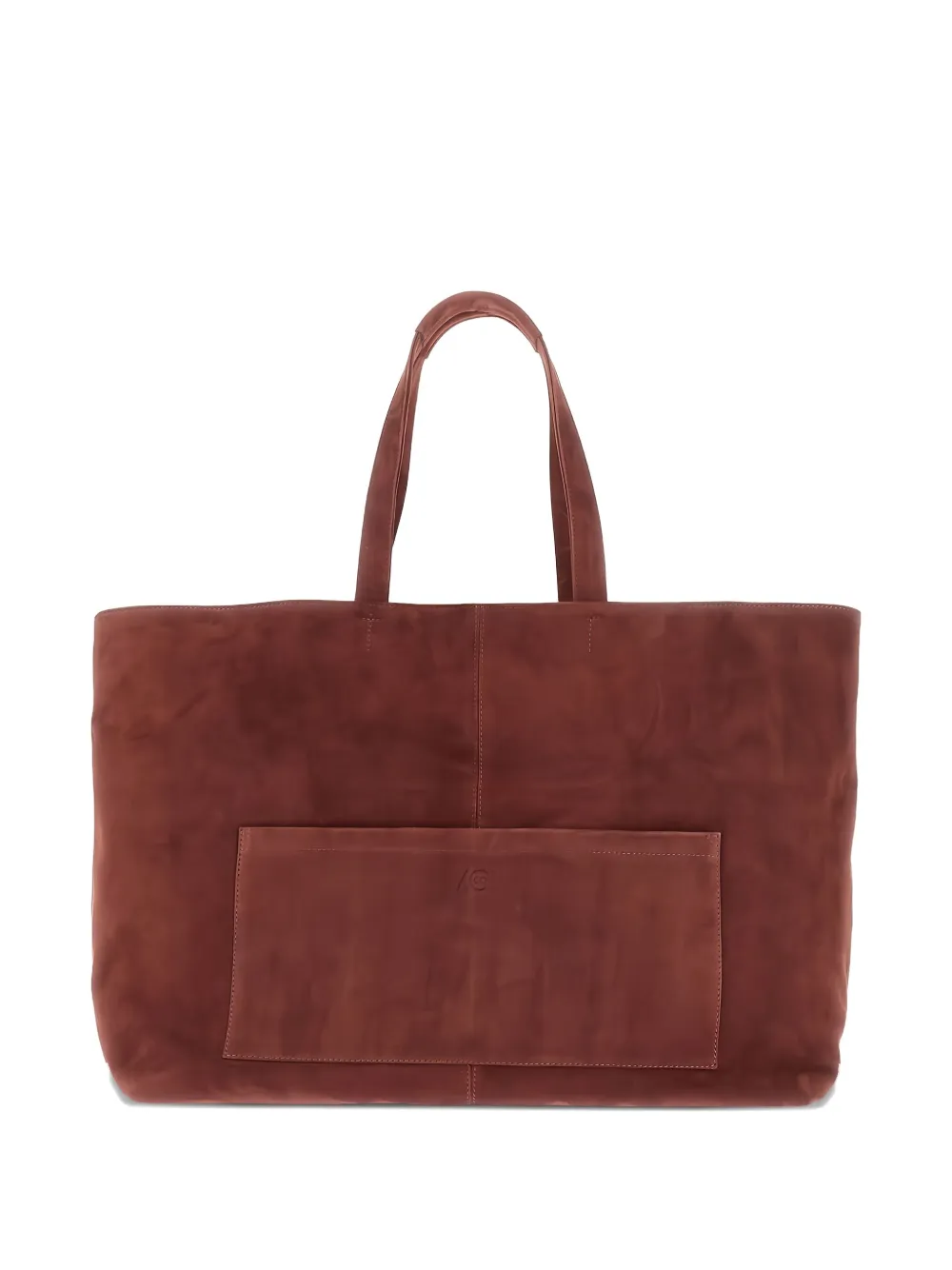 AUTENTICA 504 suede tote bag | Brown | Image 1