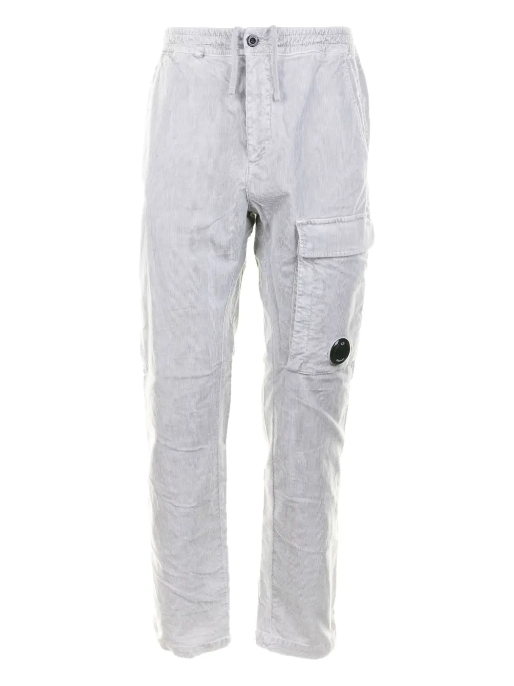 C.P. Company Broek met Lens-detail en trekkoord Grijs