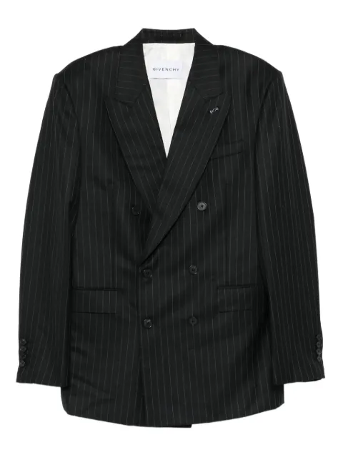 Givenchy stripe-pattern double-breasted blazer