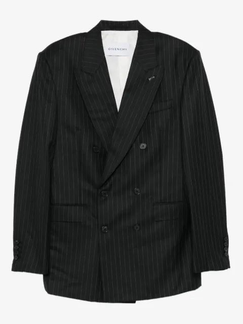 Givenchy Doppelreihiges Sakko mit Streifen