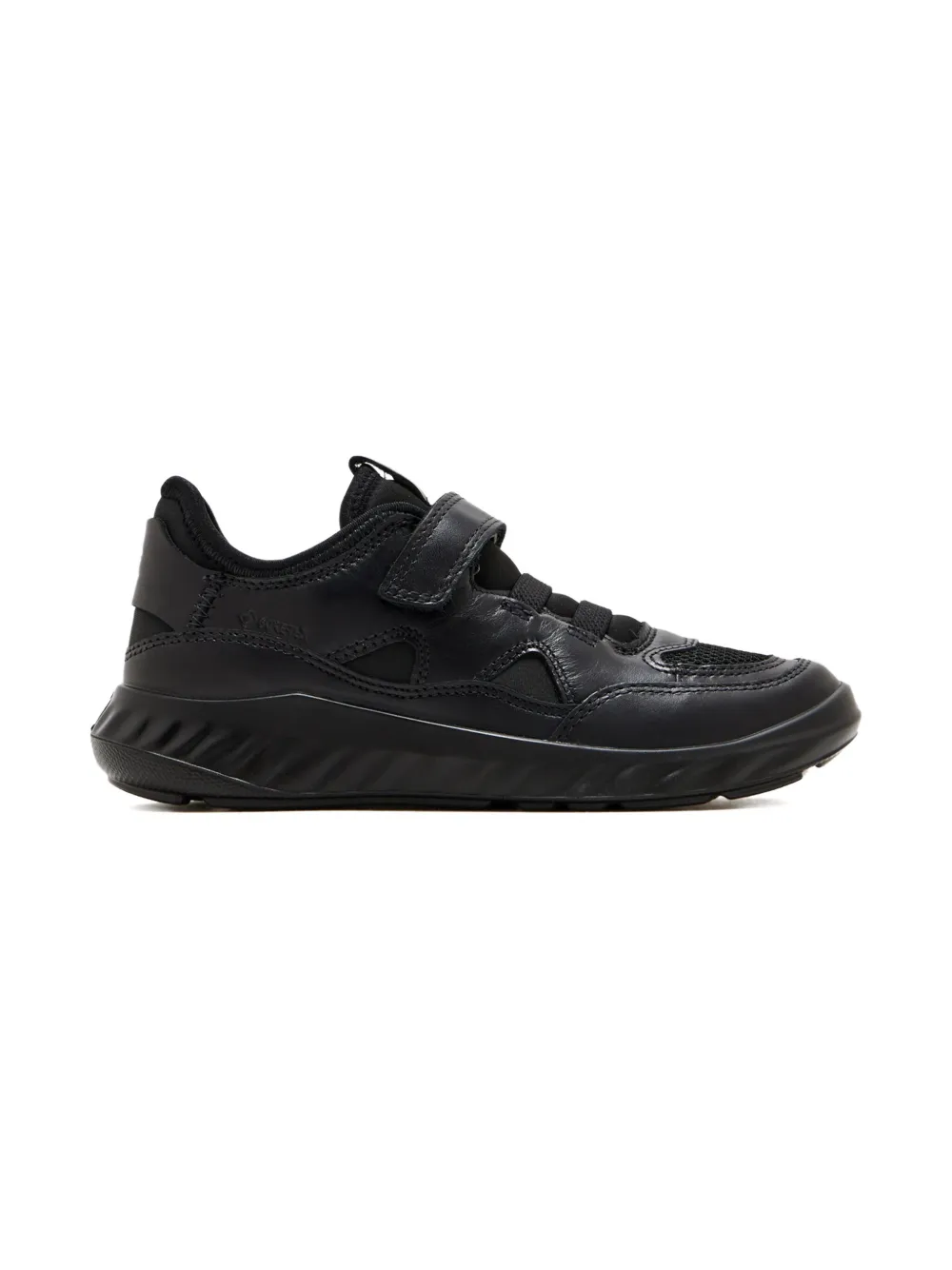 ECCO strap-detail mesh sneakers Black