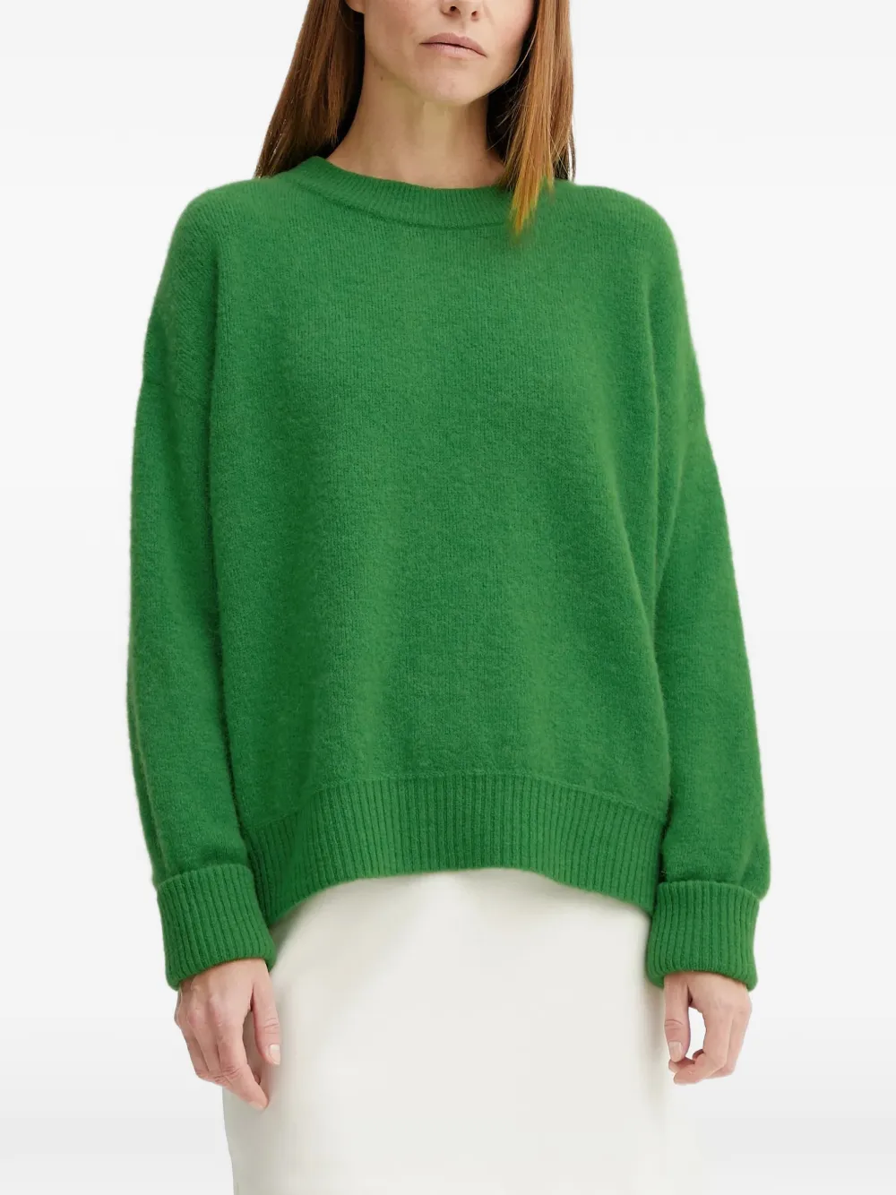 American Vintage Vitow crew-neck sweater - Verde