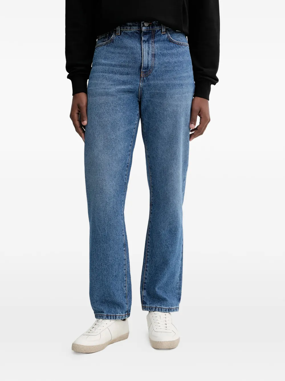 Iceberg five-pockets straight leg jeans - Blu