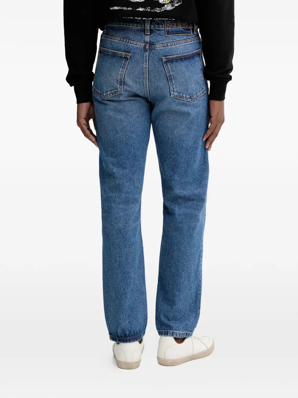 Iceberg Straight jeans Blauw
