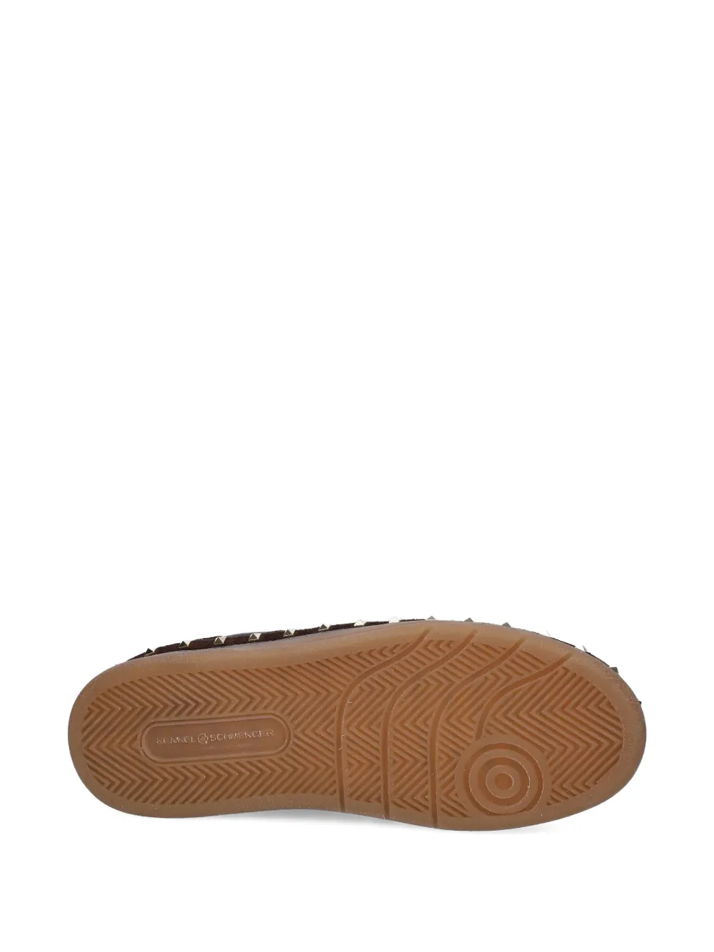 Kennel & Schmenger Clap sneakers verfraaid met studs Bruin