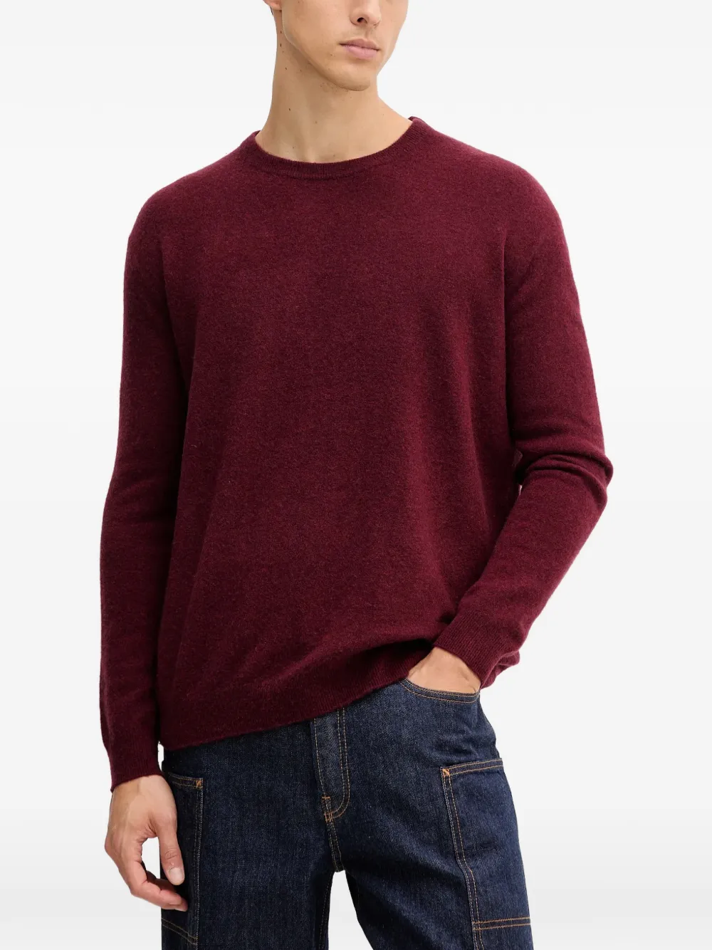 American Vintage crew-neck sweater - Rosso