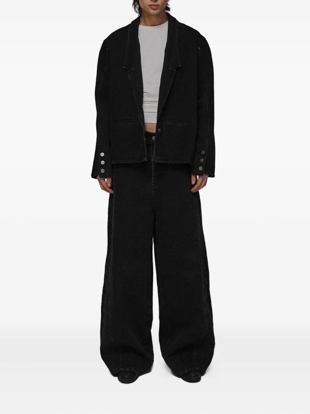 Protémoa Raven Denim Jacket In Black