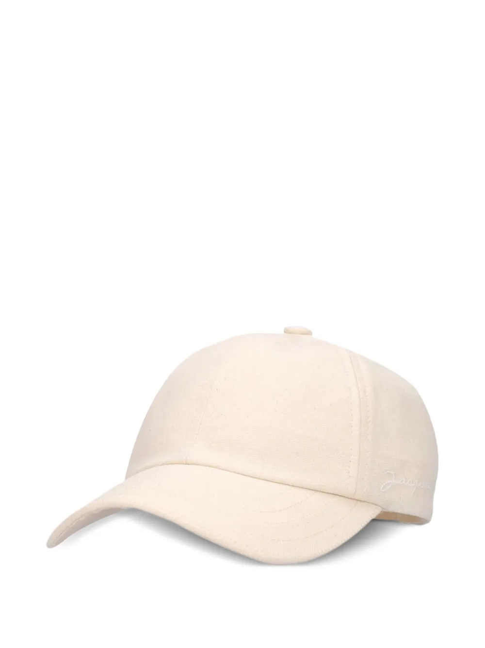 Jacquemus Honkbalpet met logo Beige