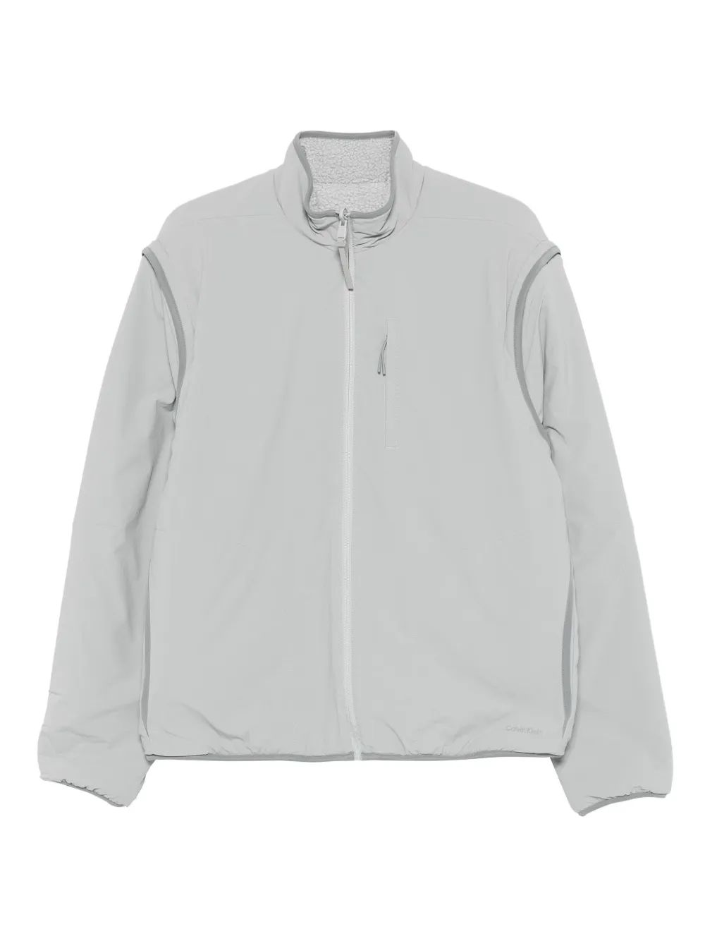 Calvin Klein Jack met vlakken en rits Grijs