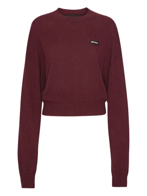 ROTATE BIRGER CHRISTENSEN suéter de cachemira con cuello redondo