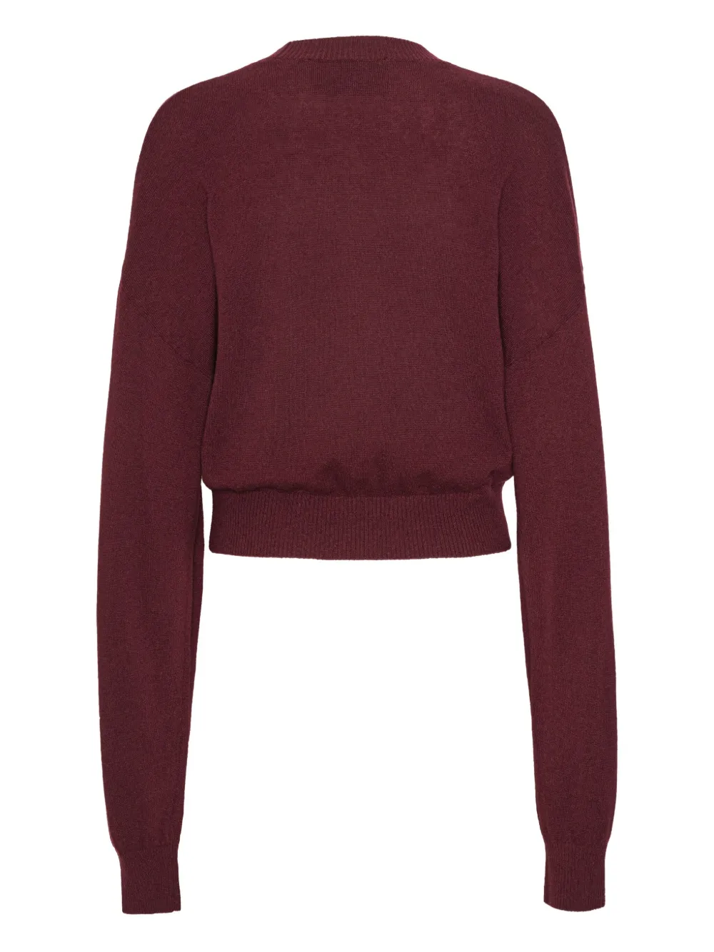 ROTATE BIRGER CHRISTENSEN crew-neck merino-cashmere blend sweater | Knitted Sweaters | Image 2
