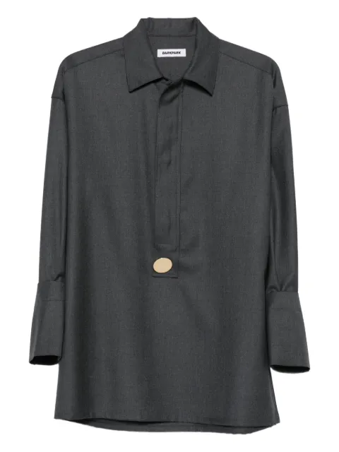 DARKPARK button-detail wool blouse 