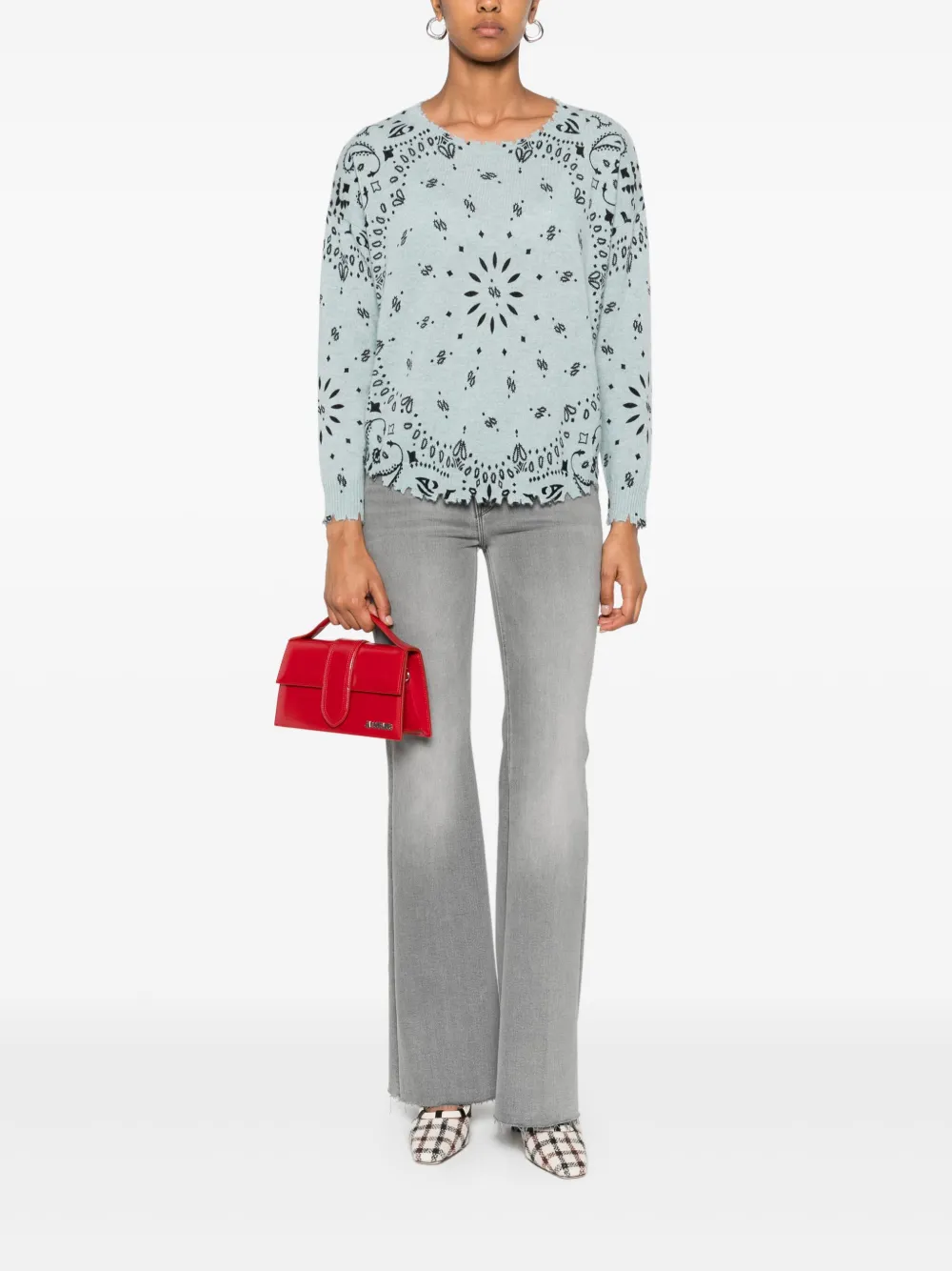 MOTHER frayed-hem flare jeans | Flares & Bell Bottom Jeans | Image 2