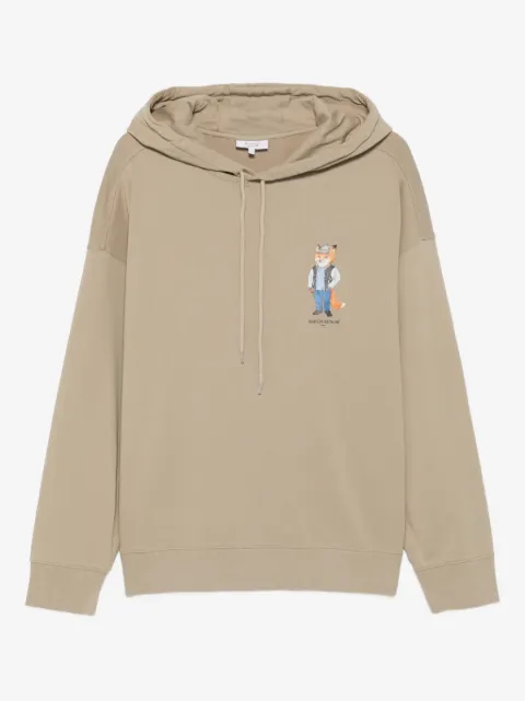 Maison Kitsuné hoodie à logo imprimé