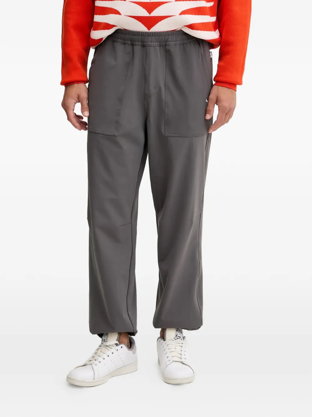 PUMA logo track pants - Grigio
