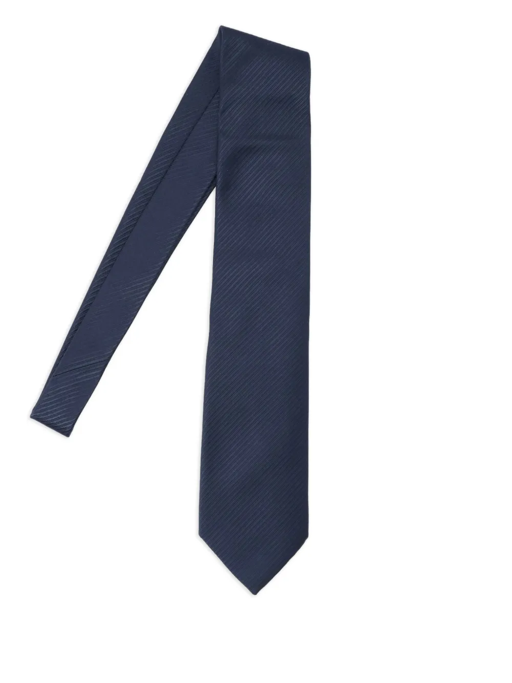 TOM FORD Cravatta a righe in seta - Blu