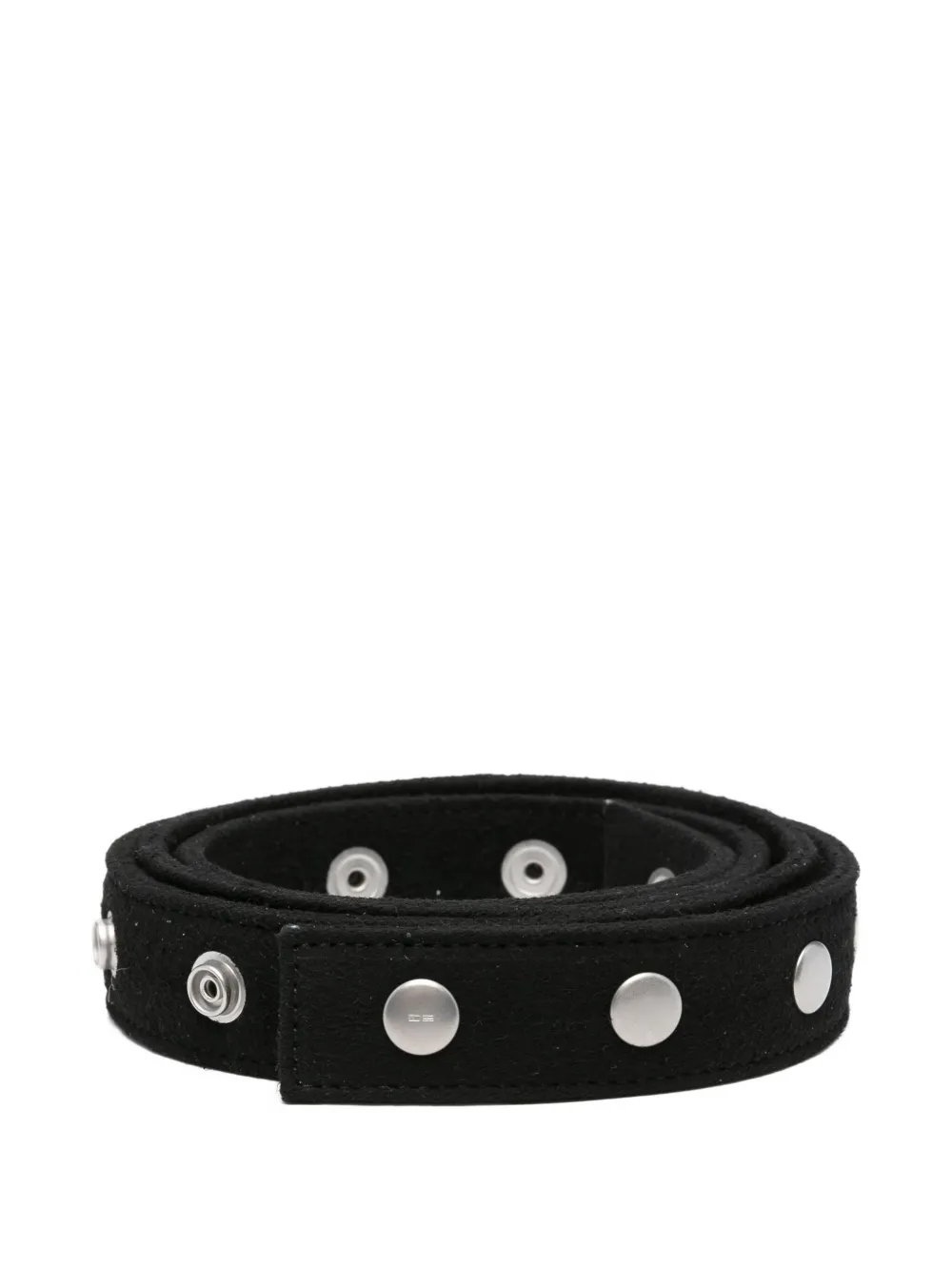 Rick Owens DRKSHDW studded cotton belt Zwart