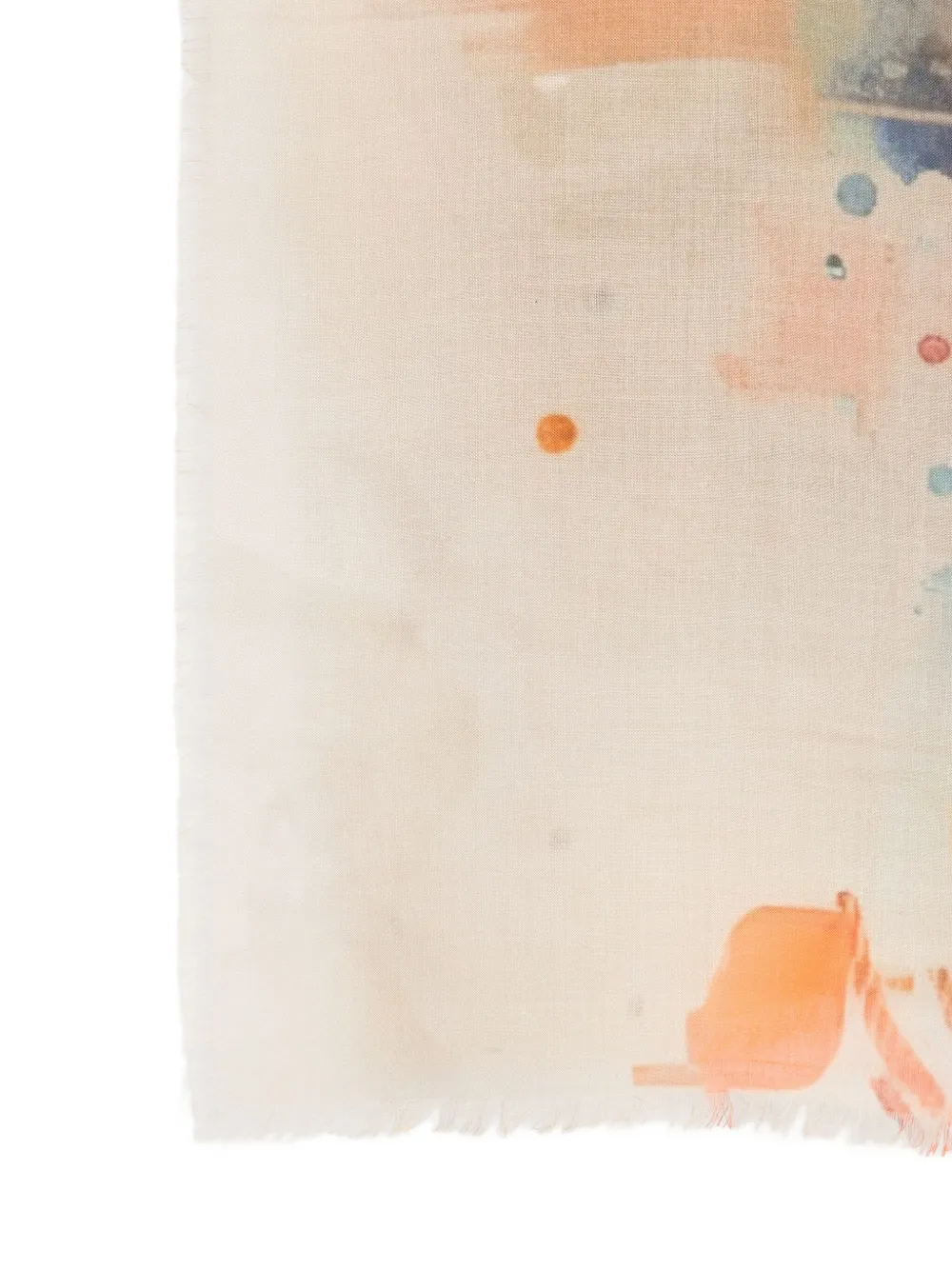 D'aniello Graphic-print Scarf In Multi