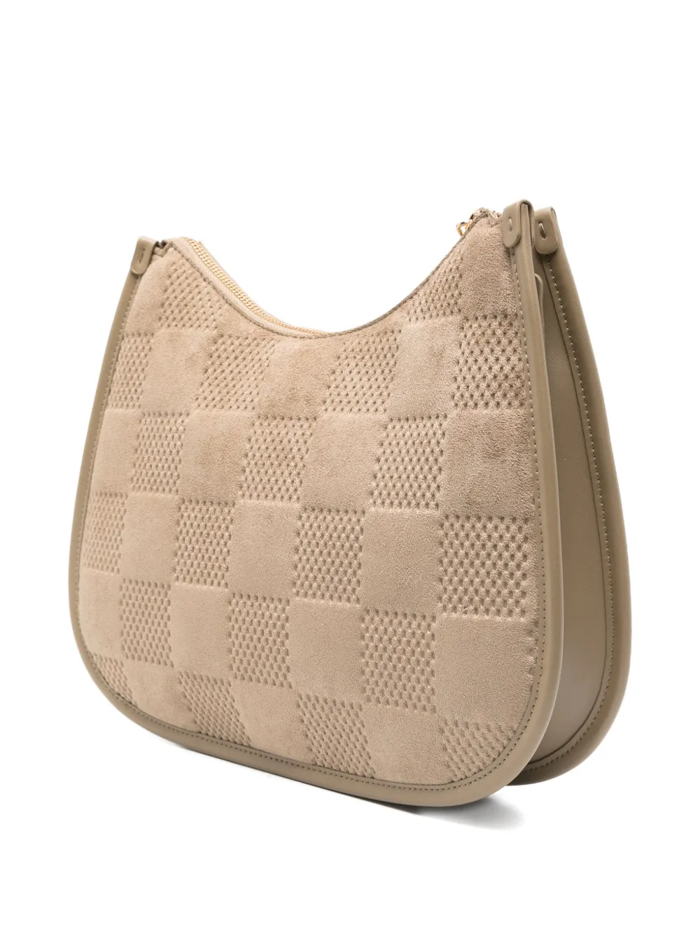 Love Moschino Quilted Shoulder Bag In Neutral
