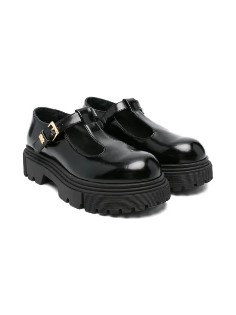 Elisabetta Franchi La Mia Bambina Ballerine con cinturino a T