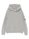 C.P. Company Kids goggle-detail hoodie - Grey