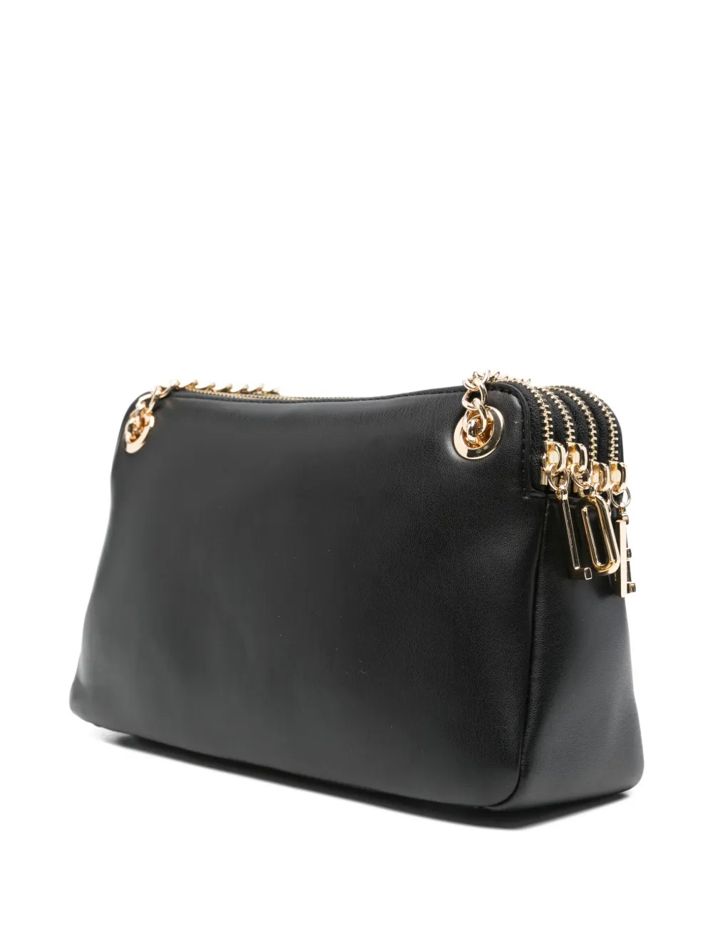 Love Moschino Logo Cross Body Bag In Black