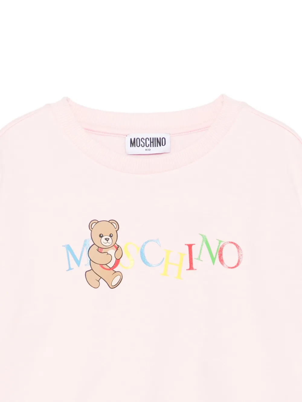Moschino Kids Sweater met ruches Roze