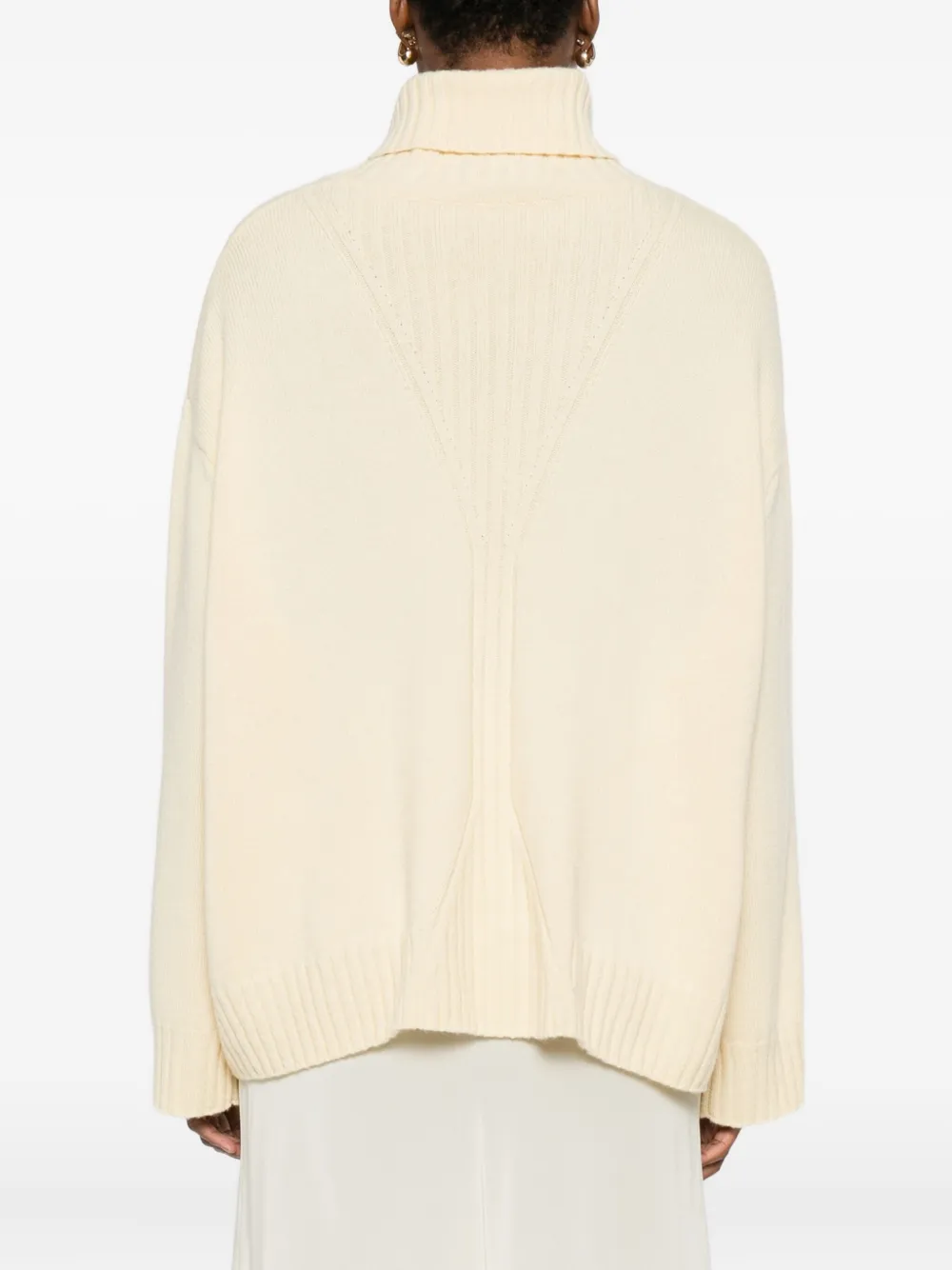 Eric Bompard Turtleneck Sweater In Pink