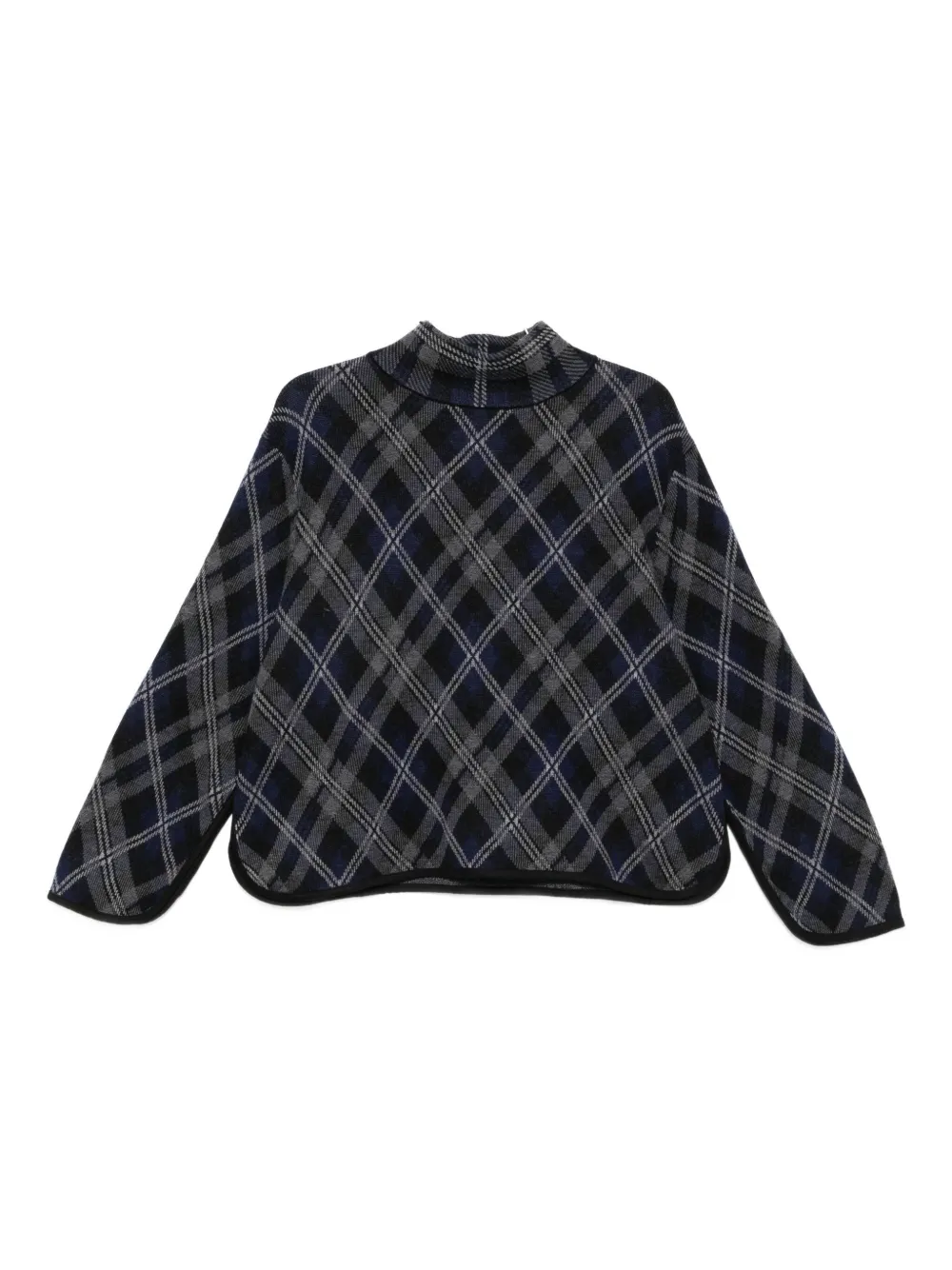 Eric Bompard Turtleneck Wool-cashmere Sweater In Black