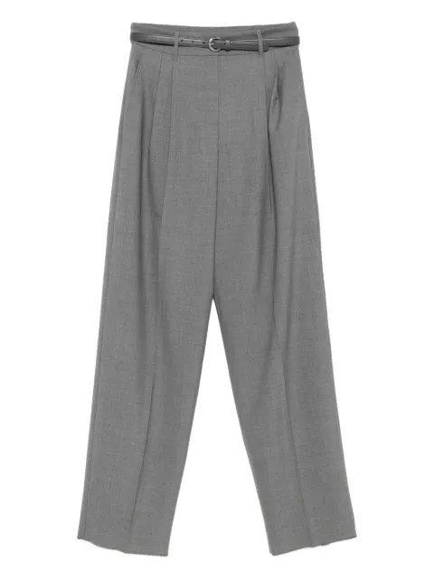 Max Mara pleated-front belted trousers