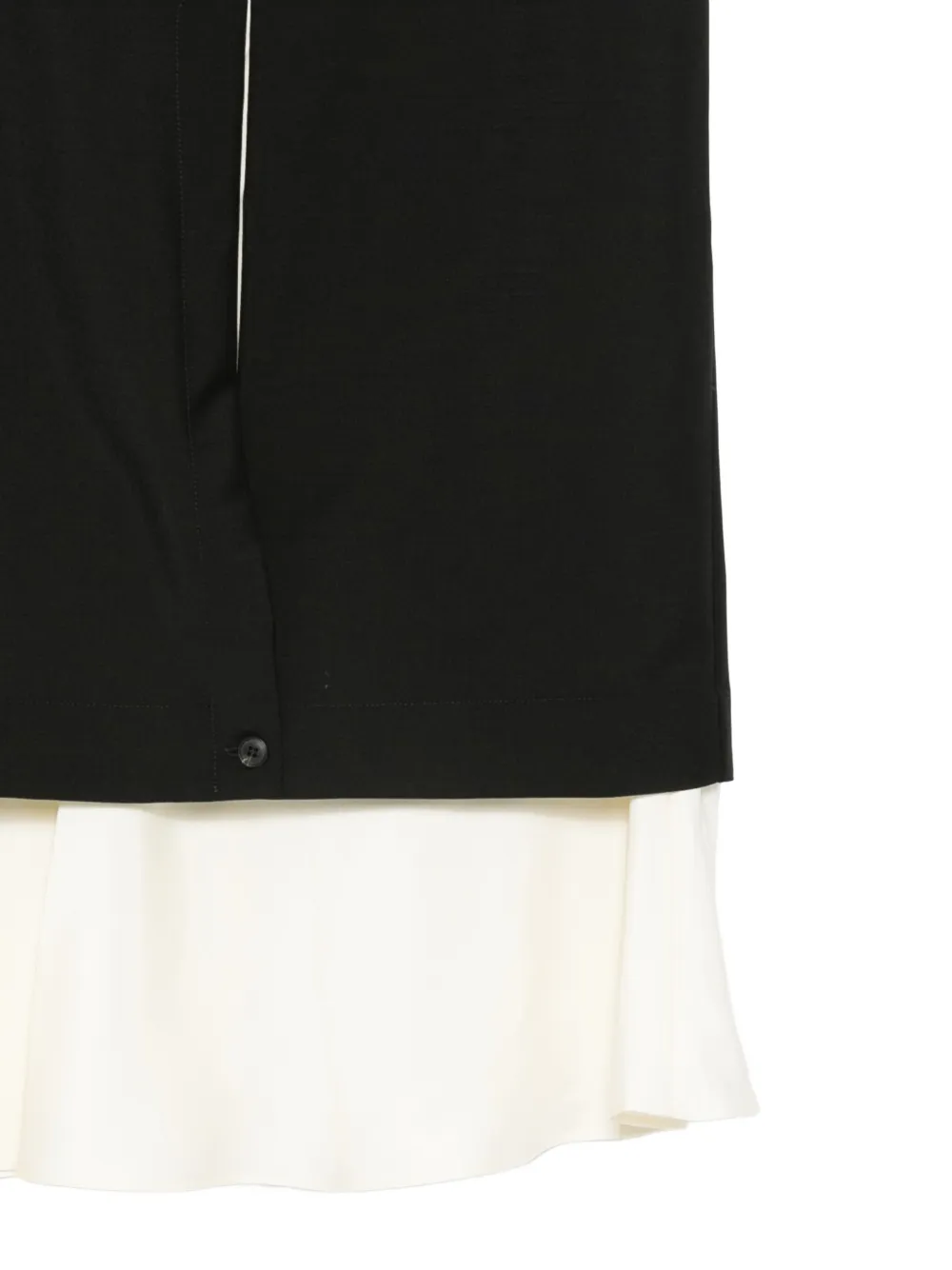 Rohe Layered Midi Skirt In Black