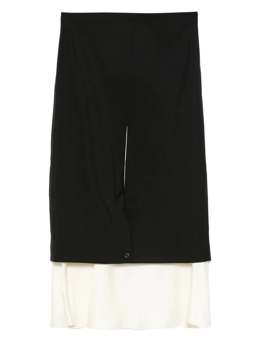 Rohe Layered Midi Skirt In Black